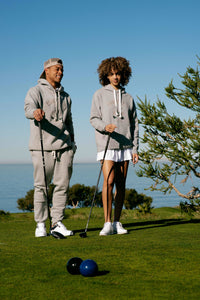 MOOSE SWEATPANT WITH GOLF CLUBS IN GREY