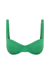 Holiday Balconette Top - Fern