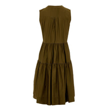 Load image into Gallery viewer, Makrys Gialos Midi Dress - College Khaki 1979
