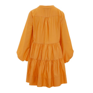 Pesada Short Dress - College Orange 2296