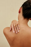 Floret Single Band Ring